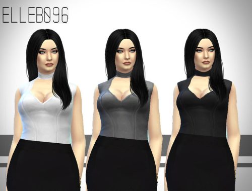 Choker Neck Band Top (base game)