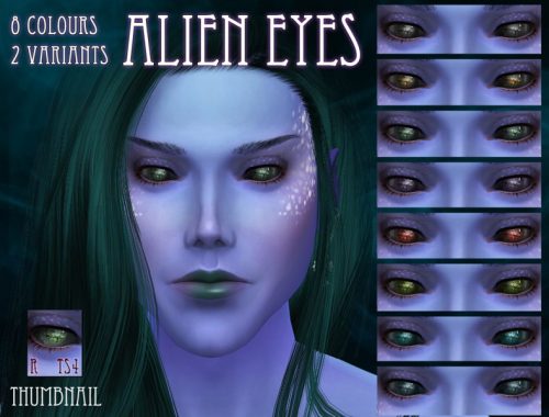 Alien eyes