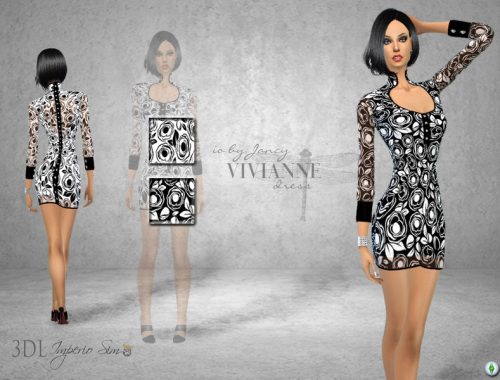 3DL Imperio Sim- iO by Jancy- Vivianne Dress