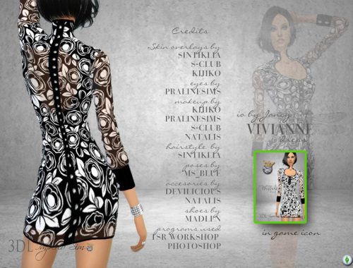 3DL Imperio Sim- iO by Jancy- Vivianne Dress