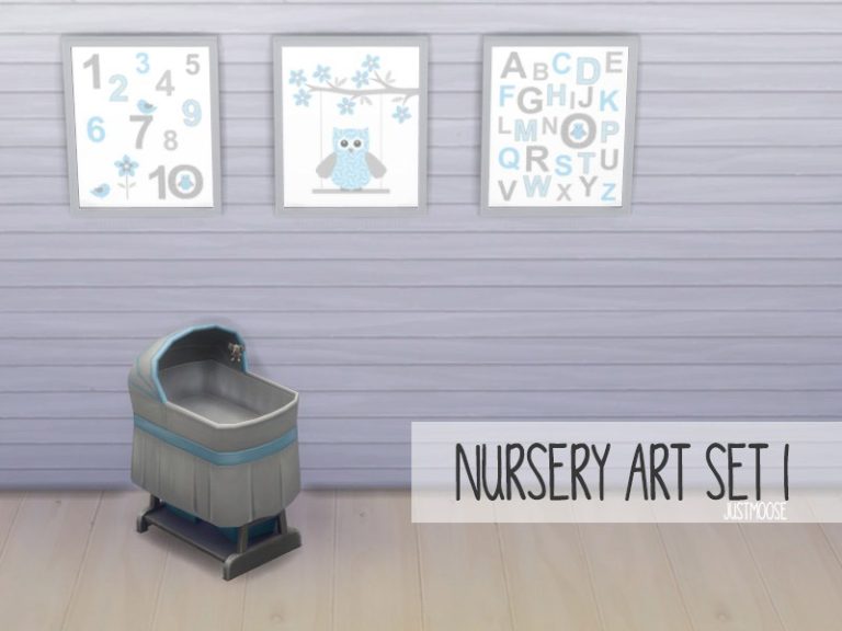 Nursery Art V1 The Sims 4 Catalog   SC4 119563 MAIN 768x576 