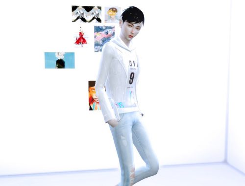 Noodlecupwars - Leather Jacket/Jumper set City Living needed