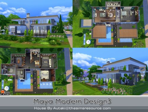 Maya Modern Design 3