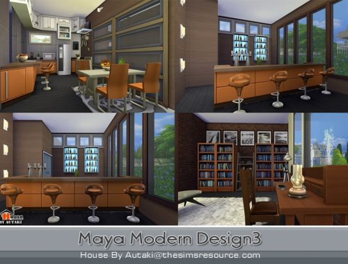 Maya Modern Design 3