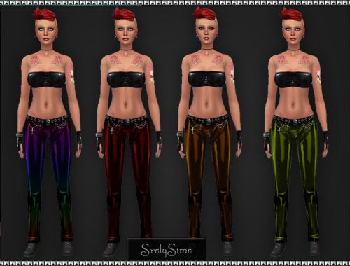 Blow PVC Pants V2