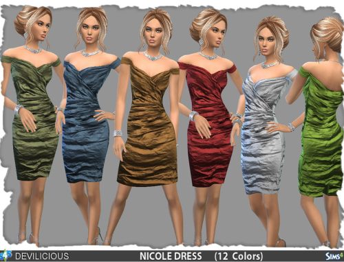 Dress Nicole (12 Colors)