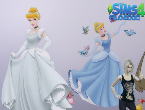 Disney's Little Cinderella Wall Decals