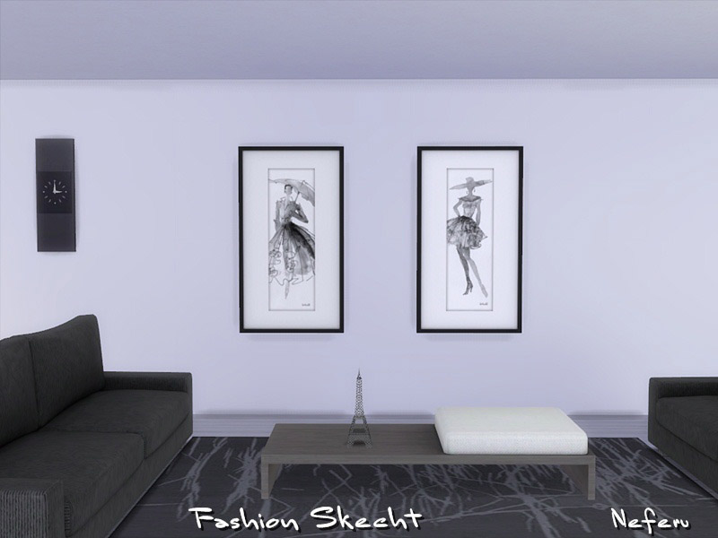 Fashion Sketch - The Sims 4 Catalog