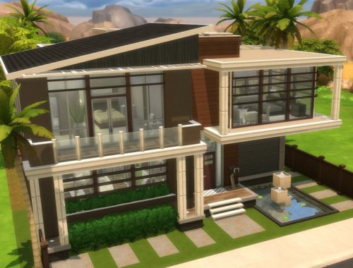 Modern Basegame Mansion