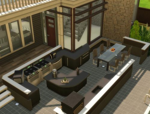 Modern Basegame Mansion