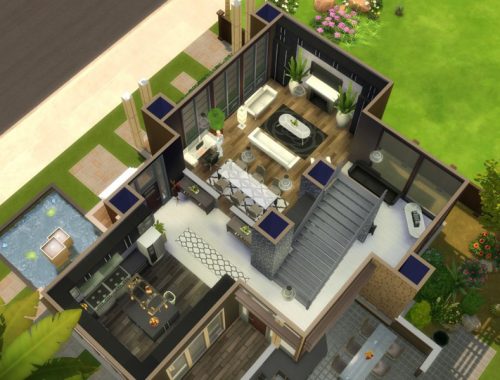 Modern Basegame Mansion