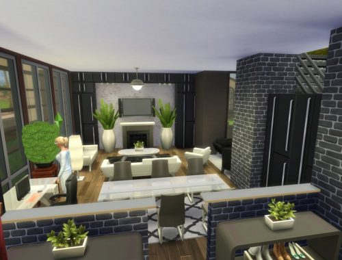 Modern Basegame Mansion