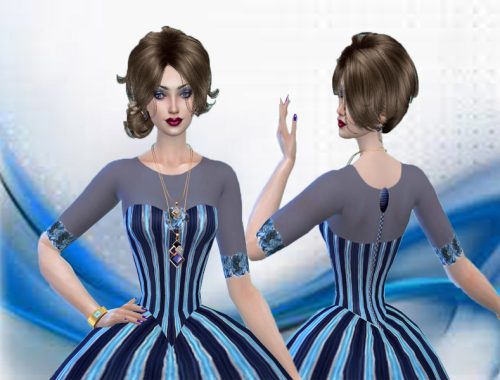 Royal Ball gown-Need mesh