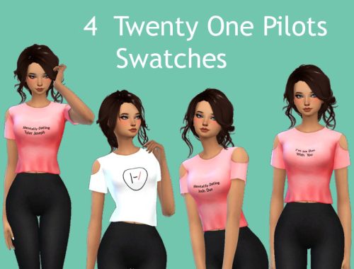Cold-Shoulder Tops - Recolors - mesh and Get to Work needed