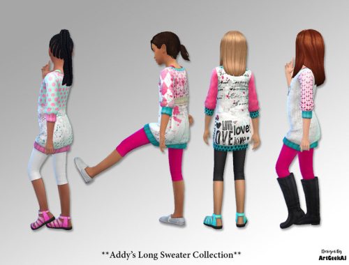 Addys Long Sweater Collection
