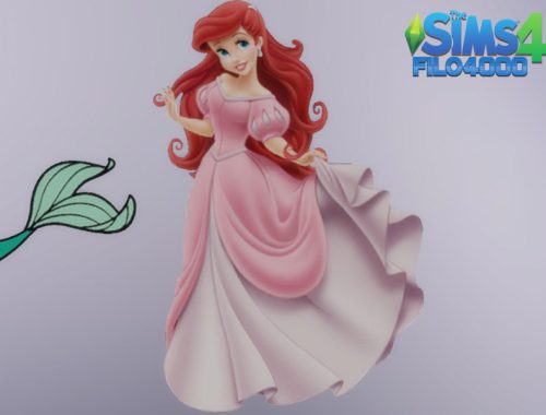 Disney's Princesses Medium Decals: Ariel