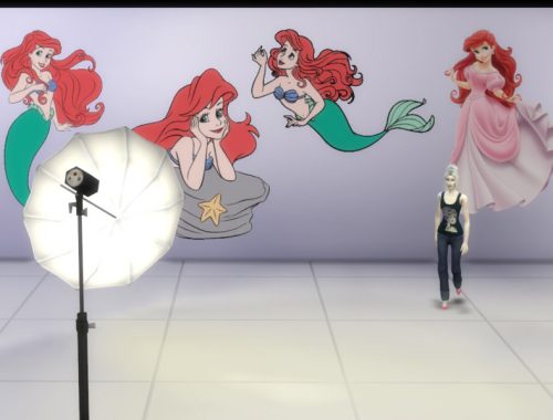 Disney's Princesses Medium Decals: Ariel