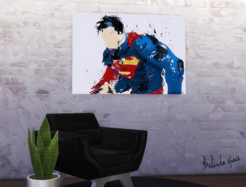 Superman Painting