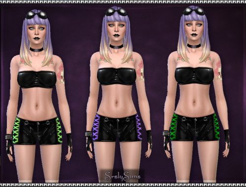 Corset Hot Pants v1