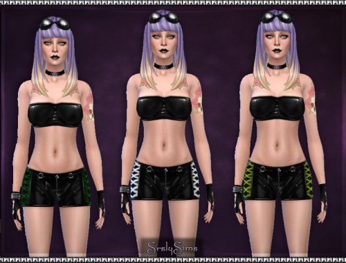 Corset Hot Pants v1
