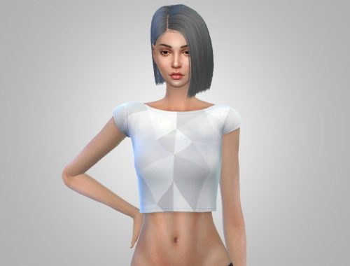 Geometric - Crop Top