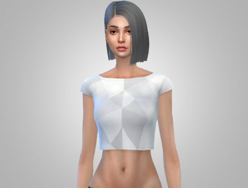 Geometric - Crop Top