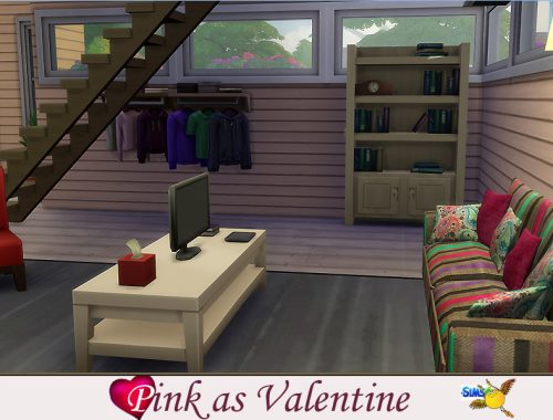 evi Pink as Valentines