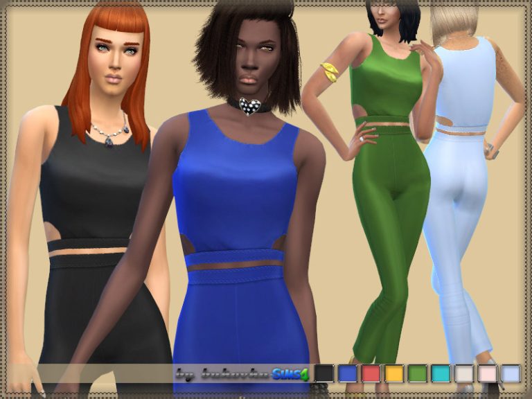 Overalls Female - The Sims 4 Catalog