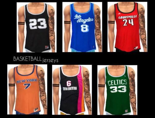 The Basketball Players Uniform
