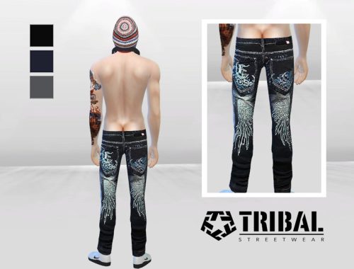 Street Dance Graffiti Jeans