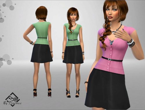 Sweet Belt Dress