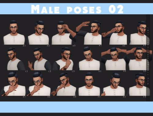 Male poses 02