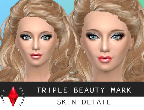 Triple Beauty Marks