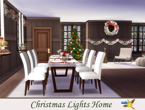 evi Christmas Lights Home