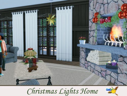 evi Christmas Lights Home