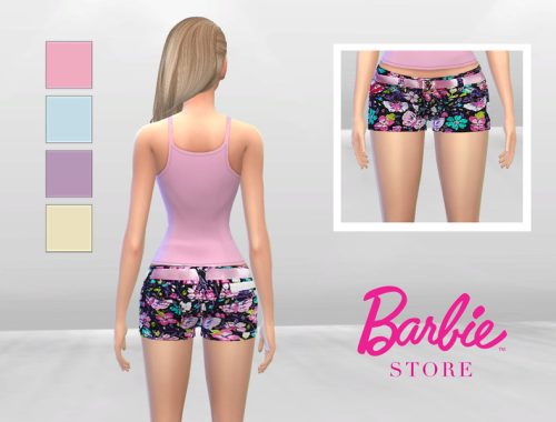 Mil Fleur Floral Short