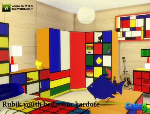 kardofe_Rubik youth bedroom