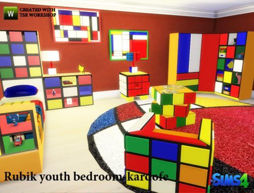 kardofe_Rubik youth bedroom