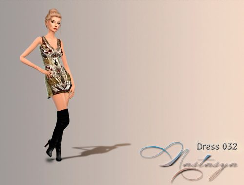 Dress ALO ODELL EMBELLISHED MINI 032