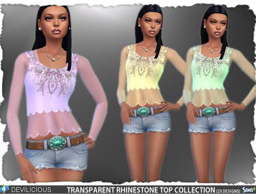 Transparent Top Collection