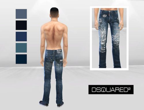Harajuku Twist Urban Jeans