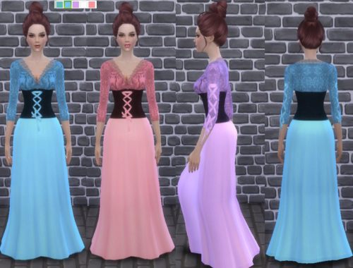 TatyanaName - Medieval dress
