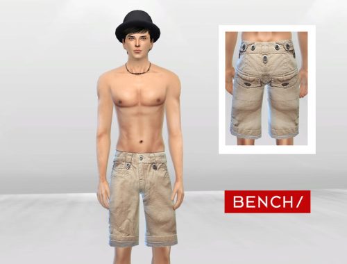 Standard Twill Button Shorts