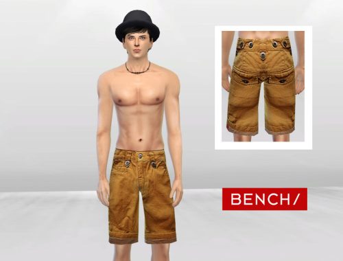 Standard Twill Button Shorts