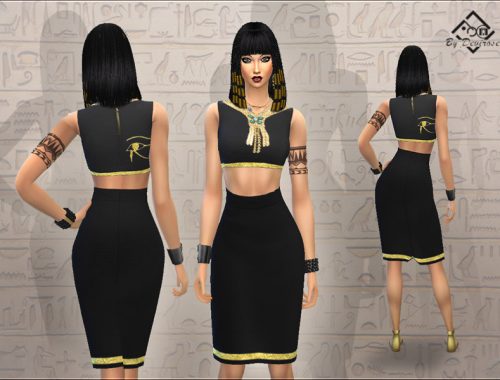 Egyptian Ispiration Dress