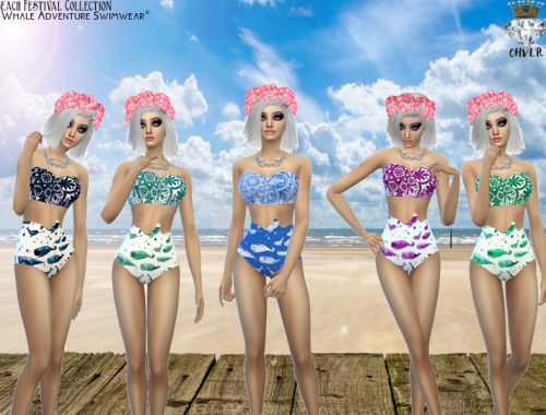 Whale Adventure Swimwear