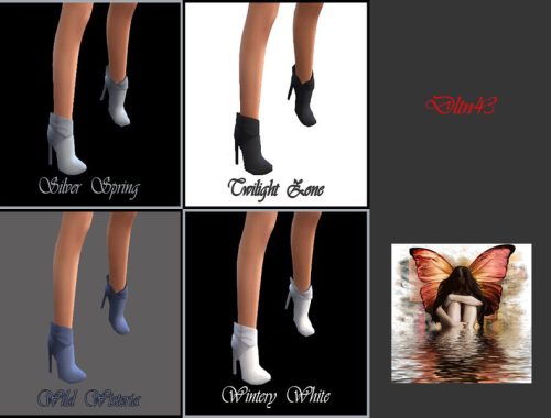 Elfdor's Ankle Cuffed Boots ver. 1 Recolor - mesh needed