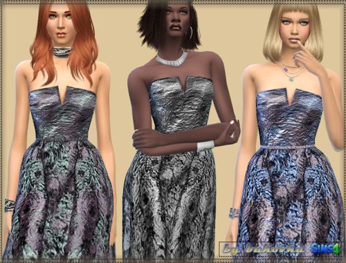Brocade Dress