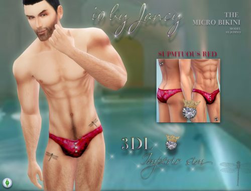 3DL Imperio Sim-io by Jancy- JomYo Micro Bikini