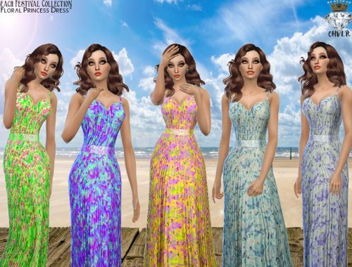 Floral Princess Dress